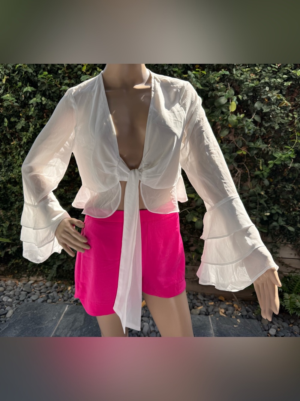 Fashion Nova Hot Pink Mini Skirt - Vibrant Fuchsia